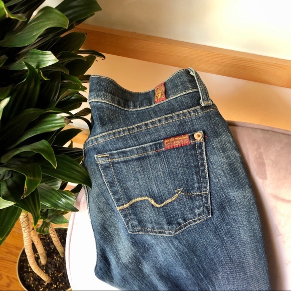 7 for all mankind bootcut jeans - Picture 5 of 6